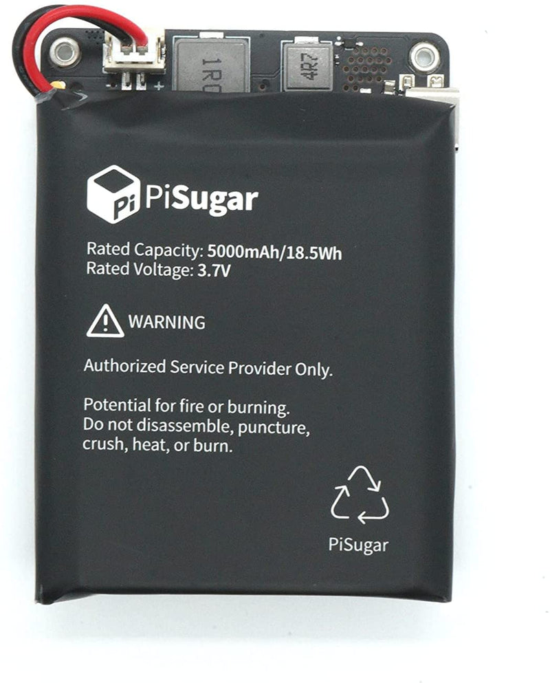 Pisugar S Pro Portable 5000 mAh UPS Lithium Battery Power Module Power ...