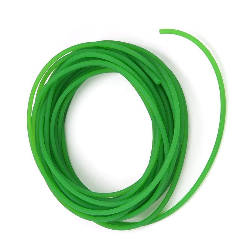 [Australia - AusPower] - High Performance Urethane Round Belting, PU Transmission Belt Polyurethane Round Belt for Drive Transmission Green 4mm x 10m 