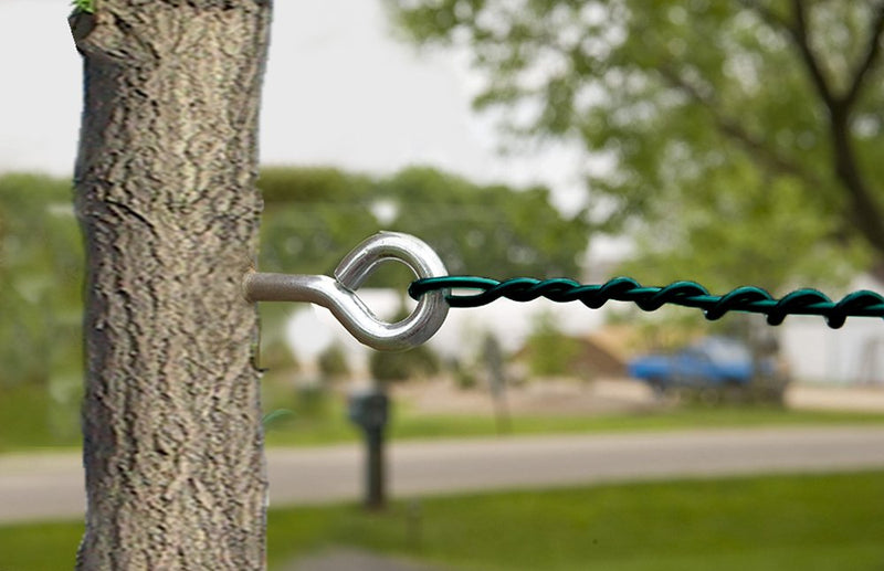 [Australia - AusPower] - LRRH 4277 Stainless Steel Diameter #8 Screw Eyes, Lag Thread, 1/2-Inch Eye Inner Dimension,1-5/8 Inch Length, 10-Pack 