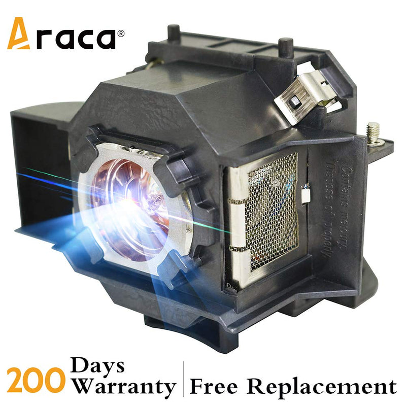 [Australia - AusPower] - Araca ELPLP34 Projector Lamp with Housing for Epson EMP-X3 EMP-82 PowerLite 76C 82C EMP-62 EMP-62C EMP-63 EMP-76C 62C Replacement Projector Lamp 
