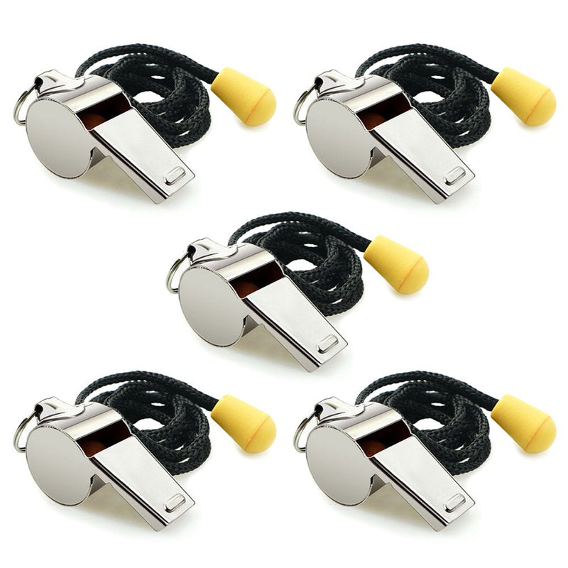 [Australia - AusPower] - Hipat Whistle, 12 Packs Sports Whistles with Lanyard, Loud Crisp Sound Whistle Bulk Ideal for Coaches, Referees, and Officials 