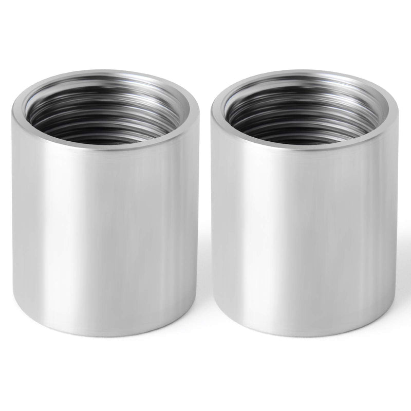 [Australia - AusPower] - TAISHER 10PCS 304 Stainless Steel Cast Pipe Fitting, Coupling, 1/2" x 1/2" Female Threaded 1/2" NPT 10 