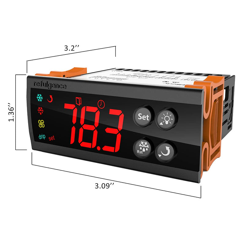 [Australia - AusPower] - Elitech ECS-2280neo Universal Digital Temperature Controller Fahrenheit and Centigrade Thermostat Copy Card UPS Port 