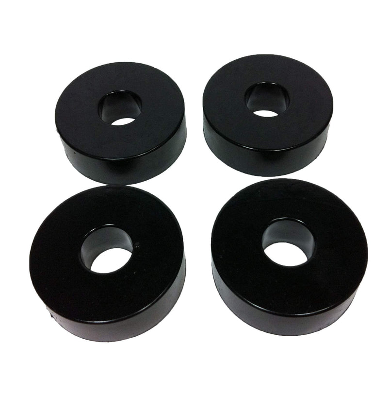 [Australia - AusPower] - Isolate It: Sorbothane Vibration Isolation Washer 70 Duro with 3M PSA (0.5" ID - 1.5" OD - 0.5" Thick) - 4 Pack 