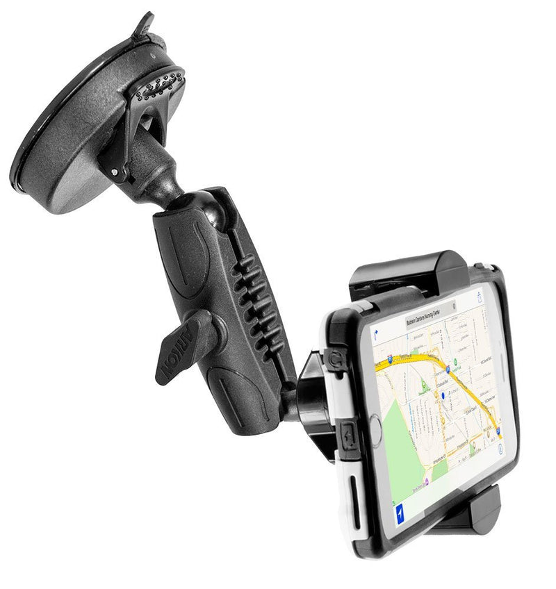 [Australia - AusPower] - ARKON RoadVise Car Mount Holder for iPhone XS Max XS XR X 8 Galaxy S10 S9 Note 9 8 Retail Black (RV180) 