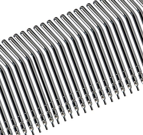 [Australia - AusPower] - BoNew-Oral 50PCS Air Water Spray Syringe Autoclavable Metal Alloy Nozzles/Tips/Tubes 