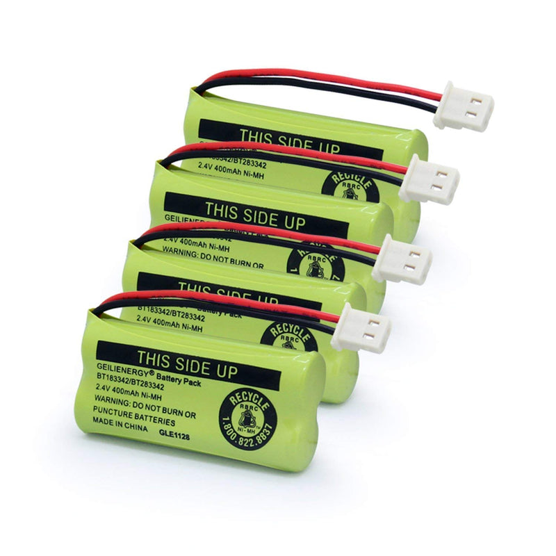 [Australia - AusPower] - 4 Pack BT183342 BT166342 BT162342 Phone Battery with 20PCS AA Rechargeable Batteries for Solar Lights 