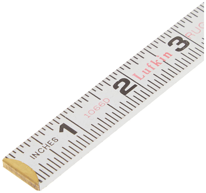 [Australia - AusPower] - Crescent Lufkin 5/8" X 6' Red End® Engineer's Scale Wood Rule - 1066DN 