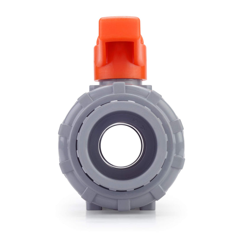 [Australia - AusPower] - HYDROSEAL Kaplan 1” CPVC True Union Ball Valve Socket with Full Port, ASTM F1970, EPDM O-Rings and Reversible PTFE Seats (1'') 1'' 