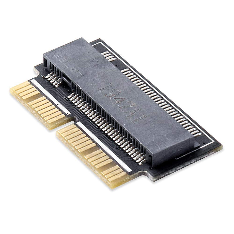 [Australia - AusPower] - HUYUN M.2 NVME SSD Convert Adapter for MacBook Air Pro Retina Mid 2013 2014 2015 2016 2017 NVME & AHCI SSD Upgraded Fit for A1465 A1466 A1398 A1502 (1X M.2 NVME SSD Convert Adapter) 1X M.2 NVME SSD Convert Adapter 