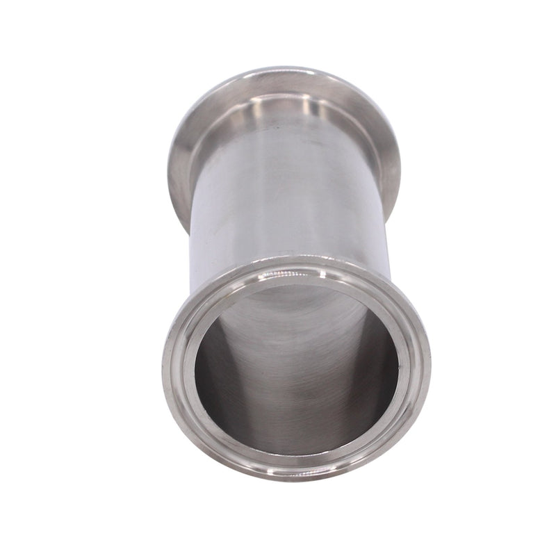 [Australia - AusPower] - DERNORD Sanitary Spool Tube with Clamp Ends,Stainless Steel 304 Seamless Round Tubing with 1.5 inch Tri Clamp 50.5MM Ferrule Flange (Tube Length: 2 Inch / 51MM) Tube Length: 2 inch /51 mm 