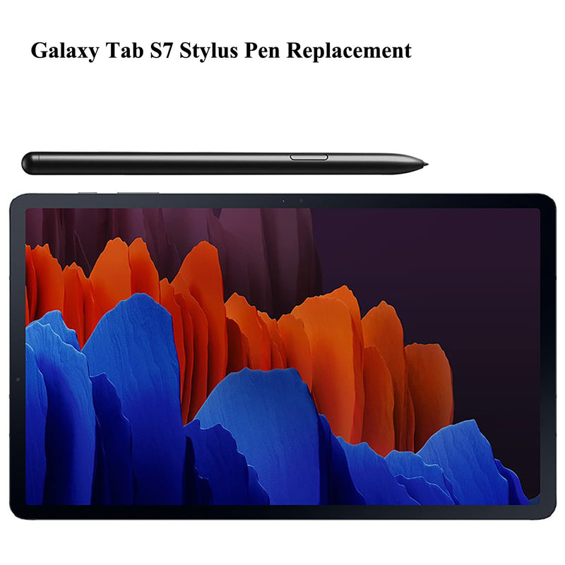[Australia - AusPower] - Tab S7 (Without Bluetooth) Pen Replacement Touch Pen Stylus Pen S Pen for Samsung Galaxy Tab S7 (Mystic Black) 