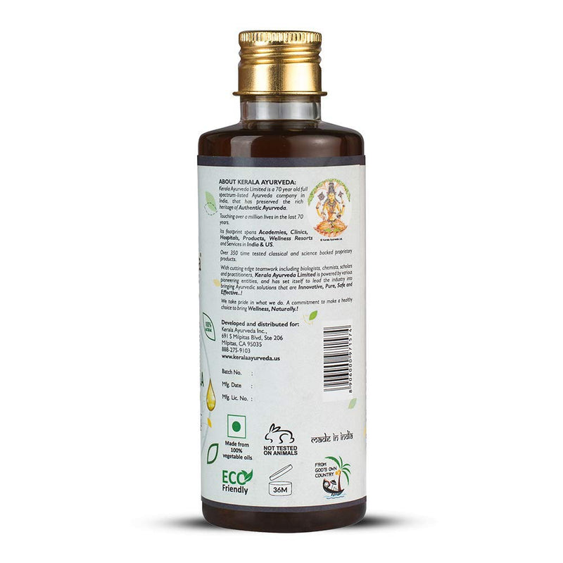 [Australia - AusPower] - Kerala Ayurveda Ksheerabala Thailam - Daily Massage Oil for Body - Nourishes Muscles, Maintains Bone and Joint Health, Promotes Restful Sleep and Balances Vata and Pitta, 6.8 Fl Oz 