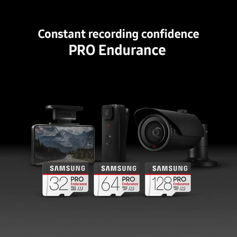 [Australia - AusPower] - Samsung PRO Endurance 128GB 100MB/s (U1) MicroSDXC Memory Card with Adapter (MB-MJ128GA/AM) Standard 