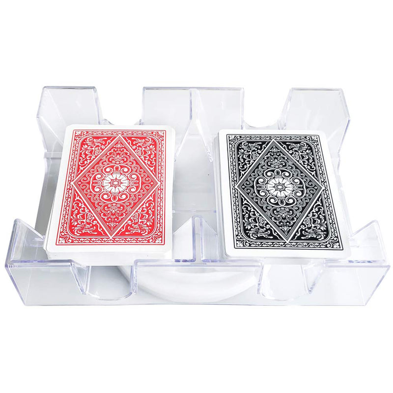 [Australia - AusPower] - Yuanhe 2 Deck Rotating-Revolving Playing Card Tray, Card Holder 