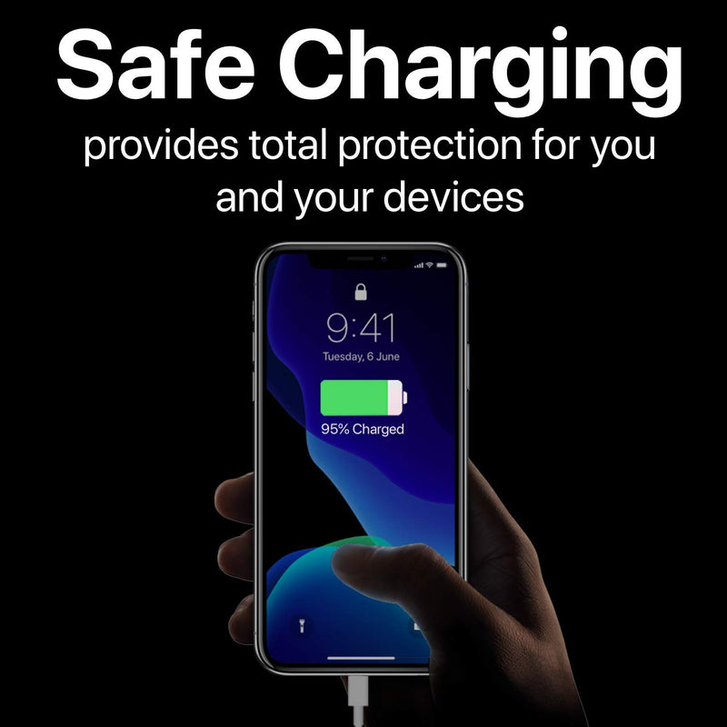 [Australia - AusPower] - iPhone 13 Pro Max Fast Charger (Apple MFI Certificate) Boxgear 18W PD Power Adapter with USB-C to Lightning Cable for iPhone 13 Pro, 13 Pro Max, 12 Pro, 12 Pro Max, Syncing and Charge 