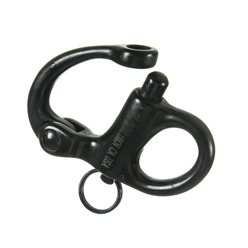 [Australia - AusPower] - Fusion Climb Quick Release High Strength Snap Shackle 18KN Pull-Lock, Black 