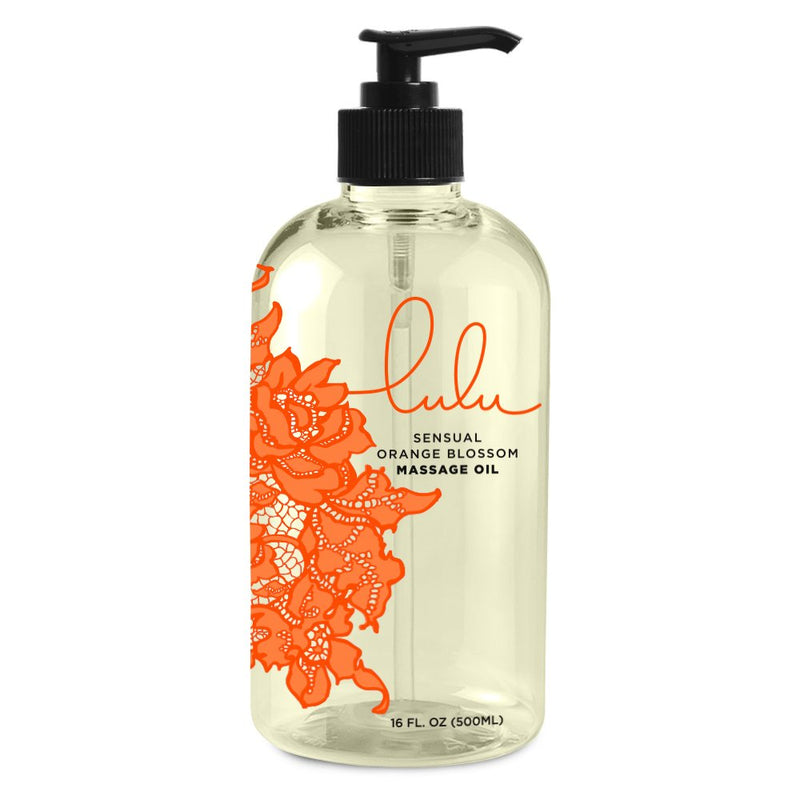 [Australia - AusPower] - Lulu Orange Blossom Massage Oil. with Jojoba and Essential Oils. for Massaging 16 Ounce. 
