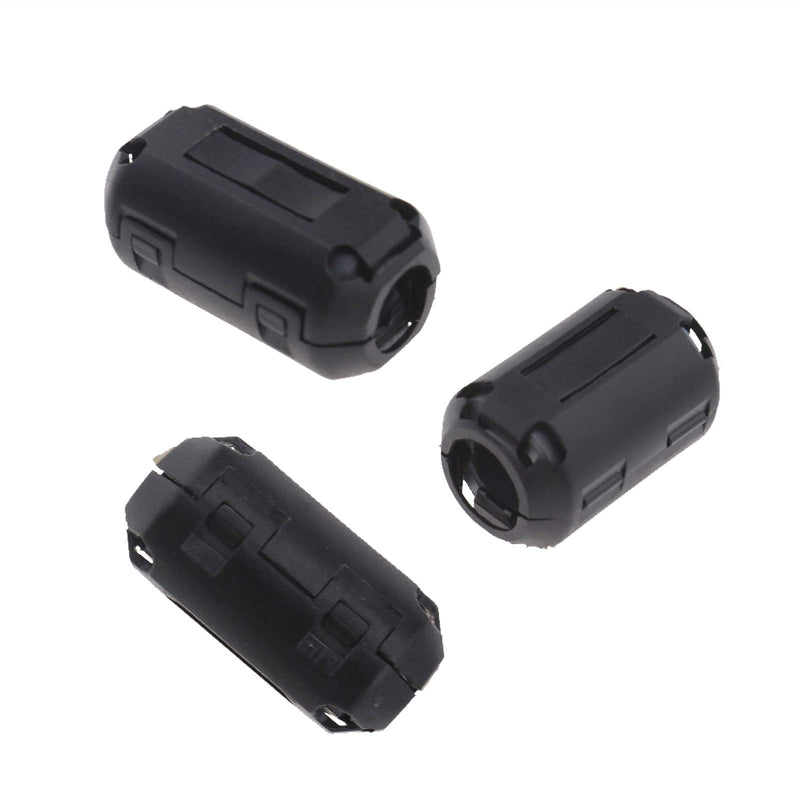 [Australia - AusPower] - SING F LTD 20pcs Clip-On Ferrite Ring Core Noise Suppressor EMI RFI Clip Cable 