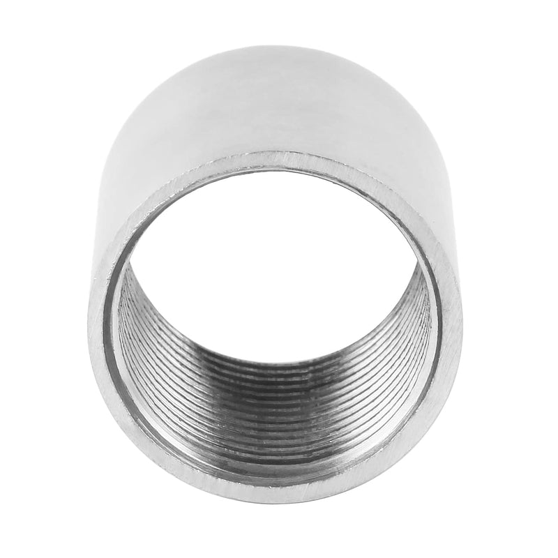 [Australia - AusPower] - Metaland Stainless Steel Pipe Coupling, 1/2"Female x 1/2" Female Thread Cast Pipe Fitting (Pack of 2) 