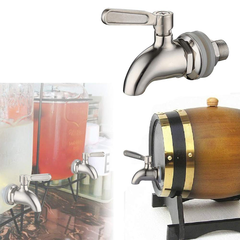 [Australia - AusPower] - ProMaker Stainless Steel Beverage Dispenser Replacement Faucet Tap Spigot for Homebrew Barrel Fermenter Wine Beer Beverage Juice Dispenser Spigot (Beverage Dispenser) 