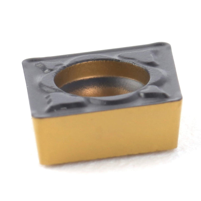 [Australia - AusPower] - FomaSP Carbide Inserts for Steel CCMT21.51 / CCMT060204 for Turning Cutting Tools, The chip Breaker"PM" fit for Semi-Finishing Metal Cutting, 10 PCS 