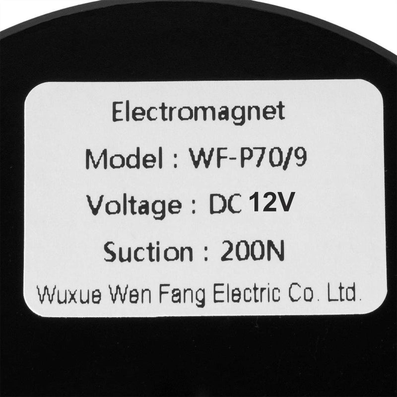 [Australia - AusPower] - uxcell 12VDC 200N Electric Lifting Magnet Electromagnet Solenoid Lift Holding 