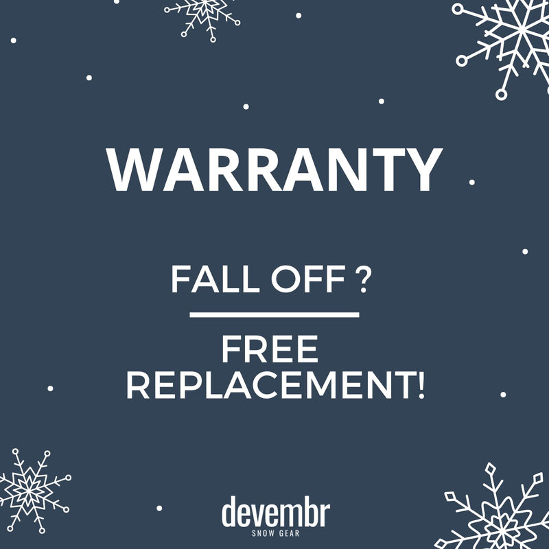 [Australia - AusPower] - devembr Snowboard Stomp Pad, 3D Clear Snowflake Snowboarding Stomp Pads, PVC Material, 1.96" x 1.96", Transparent Pattern 3 Pack 