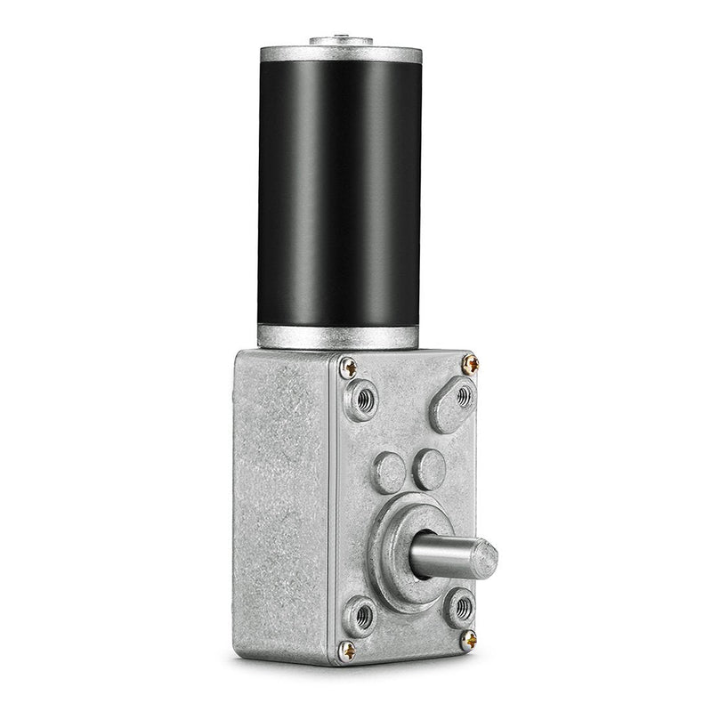 [Australia - AusPower] - uxcell DC12V 65RPM High Torque Electric Power Speed Reduce Turbine Worm Gear Box Motor 