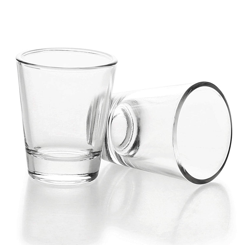 [Australia - AusPower] - 1.5 oz Shot Glasses Sets with Heavy Base, Clear Shot Glass (4 Pack) BC-029-4Pack 