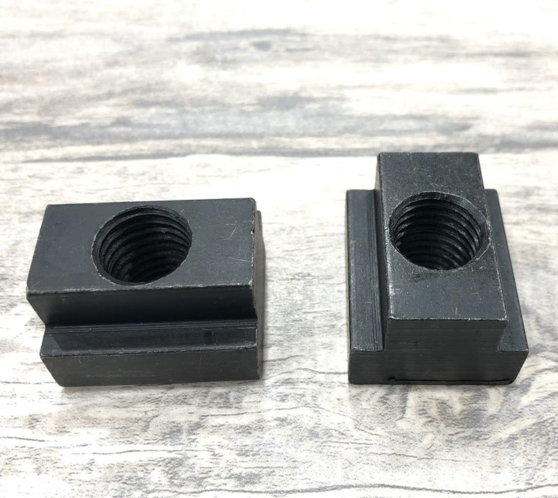 [Australia - AusPower] - HONJIE M6 T-Slot Nut,Black Oxide Finish,Grade 8.8,1/4 Threads,Slot Width 8mm,Slot Depth 4mm,Total Depth 10mm,Pack of 5 