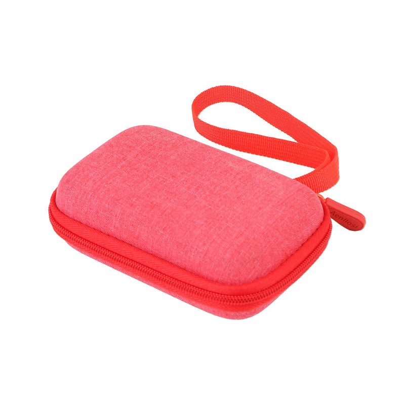 [Australia - AusPower] - Aenllosi Hard Carrying Case Compatible with WD 1TB 2TB 500GB My Passport SSD External Portable Drive (red) red 