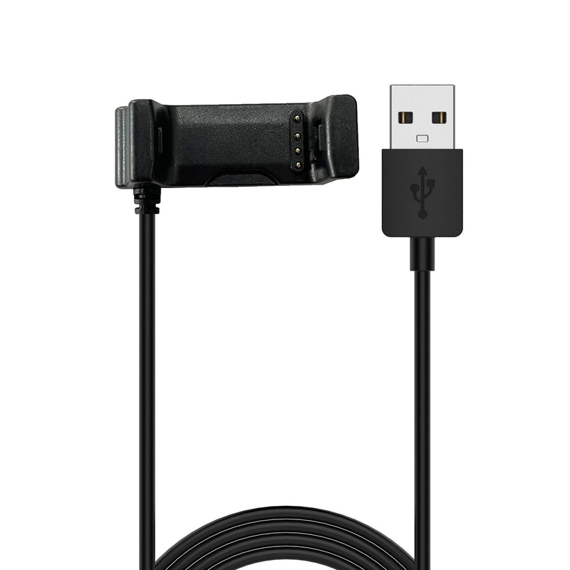 [Australia - AusPower] - EXMRAT Compatible with Garmin Vivoactive HR Charger, Replacement Charging Cable Charger Clip for Garmin Vivoactive HR GPS Smart Watch (Black) 