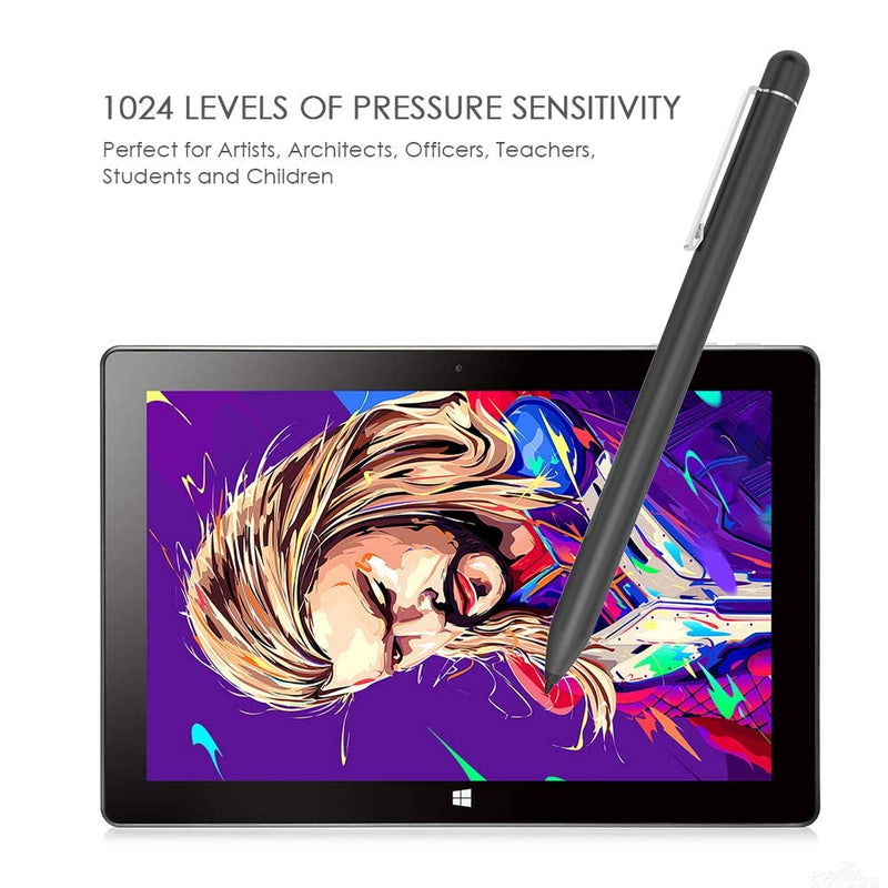 [Australia - AusPower] - ﻿Pen for Microsoft Surface Pro 8/7 – Newest Version Work with Microsoft Surface Pro 6 (Intel Core i5, 8GB RAM, 256GB) and Surface Pro 5th Gen Surface Go (Black) Black 