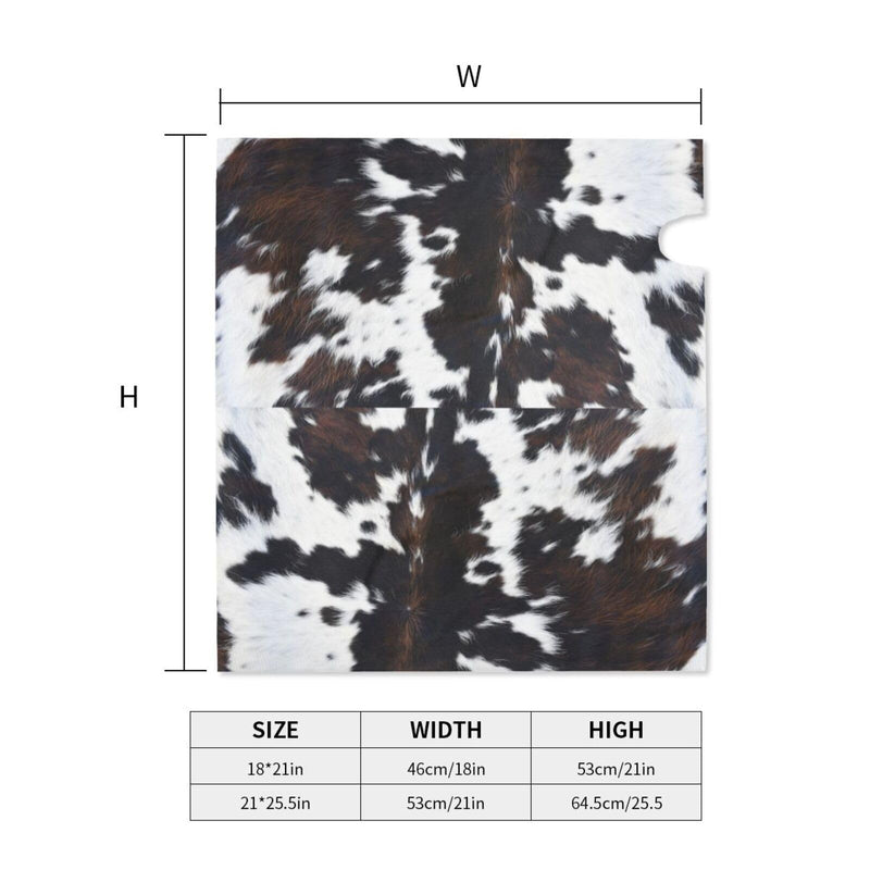 [Australia - AusPower] - Cow Print Mailbox Covers Magnetic Standard Size Mailbox Wraps Letter Post Mailbox Cover 21" X 18" for Holiday Garden Yard Decor Cow Print 