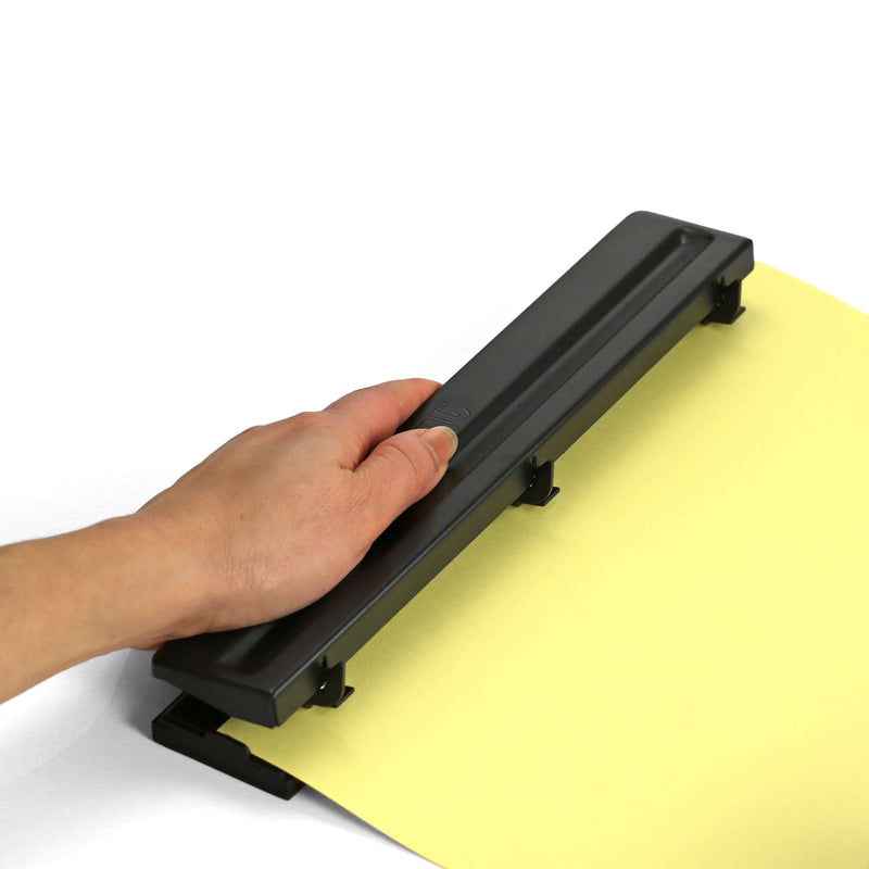 [Australia - AusPower] - Officemate Standard 3 Hole Punch with 8 Sheet Capacity, Black (90099) 