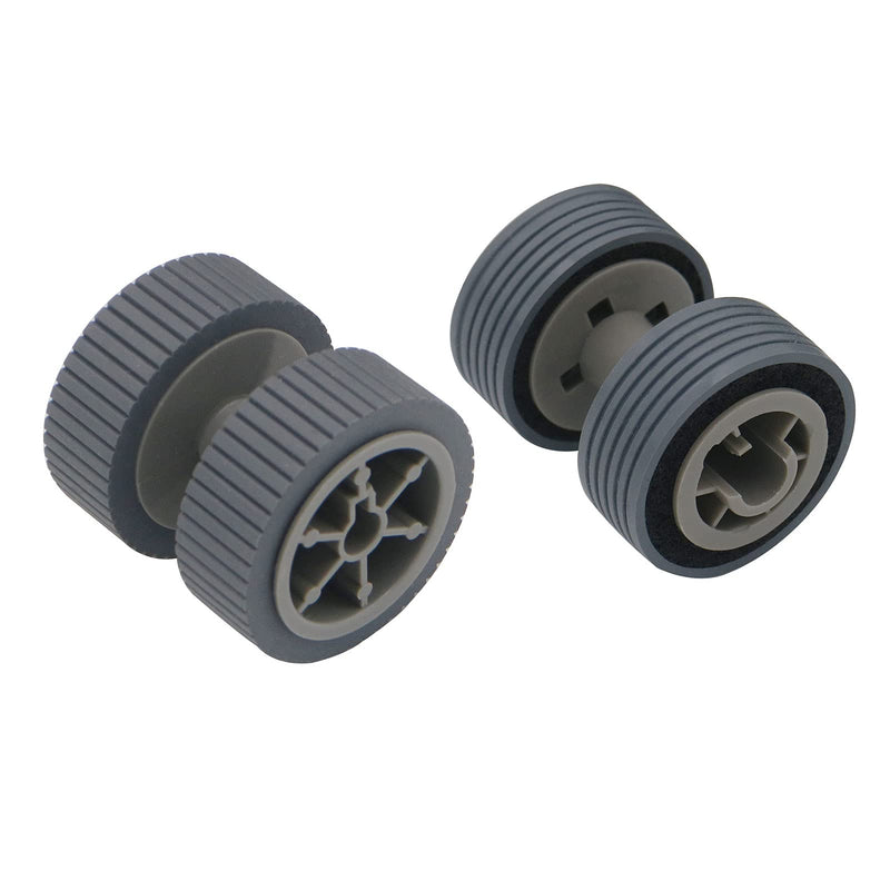 [Australia - AusPower] - Intendvision Replacement Scanner Brake Roller and Pick Roller Set Compatible for Fujitsu fi-6130 fi-6130Z fi-6140 fi-6140Z fi-6230 fi-6230Z fi-6240 fi-6240Z fi-6125 fi-6225, PA03540-0001 PA03540-0002 