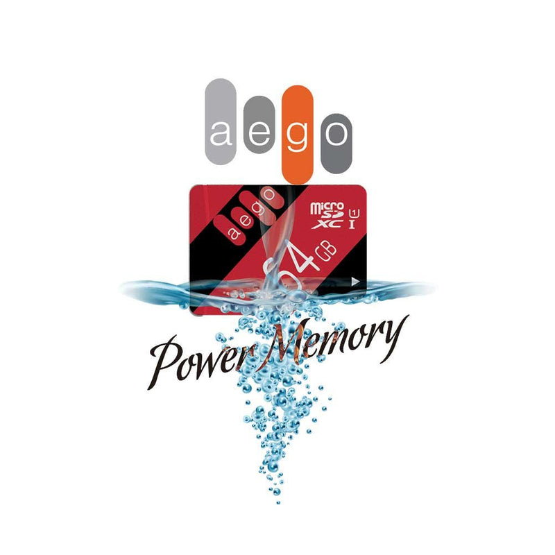 [Australia - AusPower] - AEGO 64GB Micro SD Card UHS-1 microSD Memory Card Class 10 Micro sd Cards for Tablets/GoPro with Adapter-U1 sd Card 64gb U1-64GB 