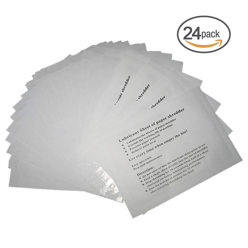 [Australia - AusPower] - VANRA Shredder Lubricant Sheets (Pack of 24) Pack of 24 