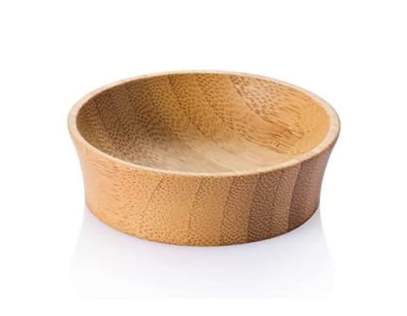 [Australia - AusPower] - Bambu, Reusable Bamboo Condiment Cups, Natural Wood and Food-Safe Finish, Great for Soy Sauce, Dessert, Sides, and Dipping, Eco Friendly Dish Alternative, 100% Biodegradable - Small, Set of 4 