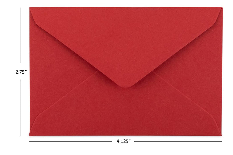 [Australia - AusPower] - 140 Mini Envelopes 14 Assorted Colors, Gift Card, Business Card Envelopes 4"x 2.7" 