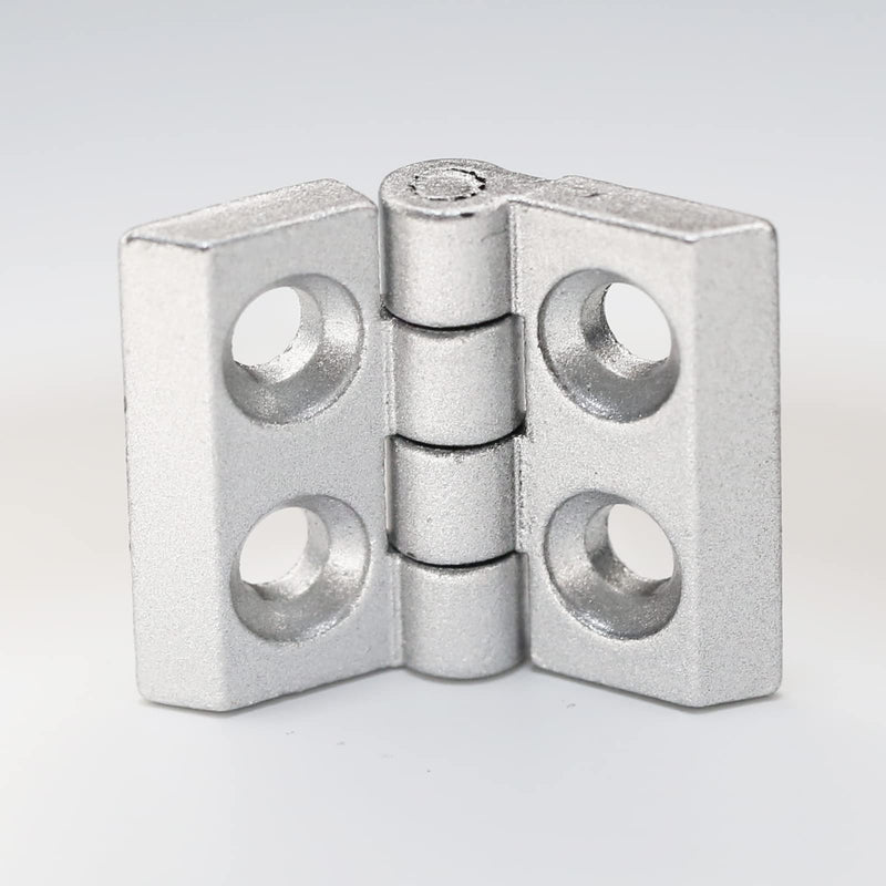 [Australia - AusPower] - Zinc Alloy Hinge Sets ?Door Frame Hinges for 2020 Aluminum Extrusion Profile Slot 6mm?with T-Nuts and Hex Screws Wrench(Pack of 4) 