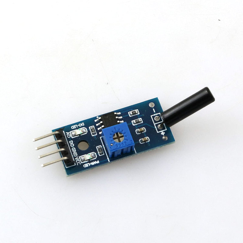 [Australia - AusPower] - Youliang Tilt Sensor Module SW-520D Angle Tilt Switch Sensor Module SW520D Ball Switch for Arduino 