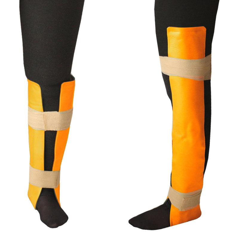 [Australia - AusPower] - Splints: 3-Size Pack Made for Finger Neck, Leg, Knee, Foot, Wrist, Hand, Arm Injuries with a Handbag (Grey) Grey 