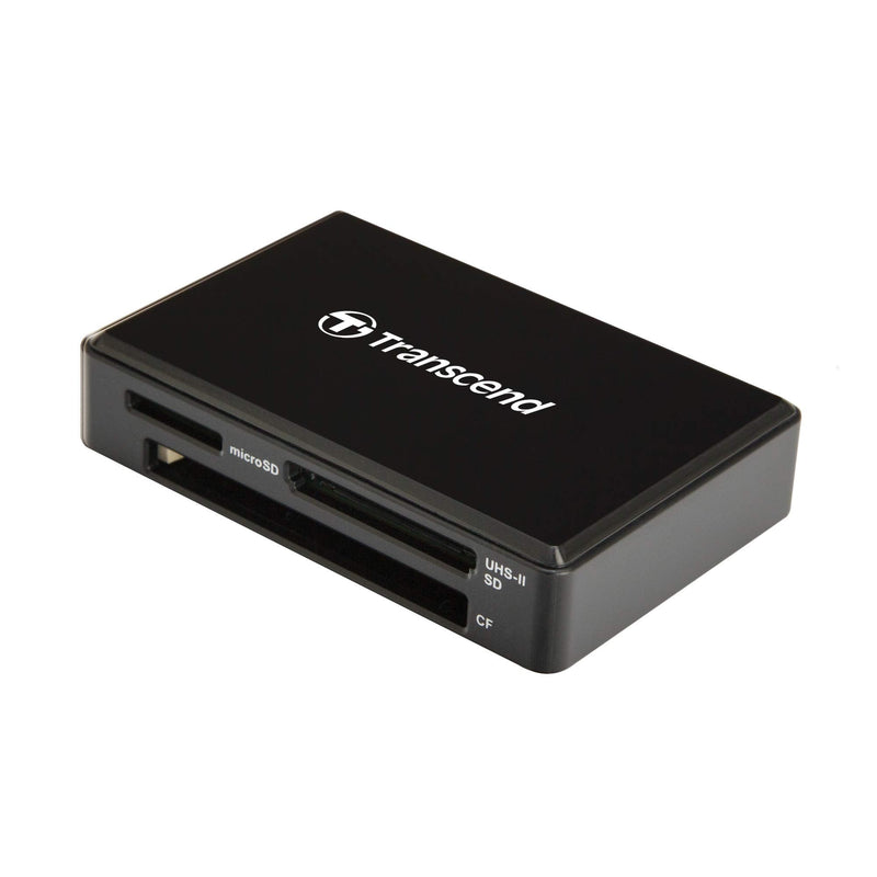 [Australia - AusPower] - Transcend RDF9 Card Reader - CompactFlash, microSDHC, microSDXC, SDHC, SDXC, SD, microSD, CompactFlash (UDMA7) - USB 3.1 Type AExternal 