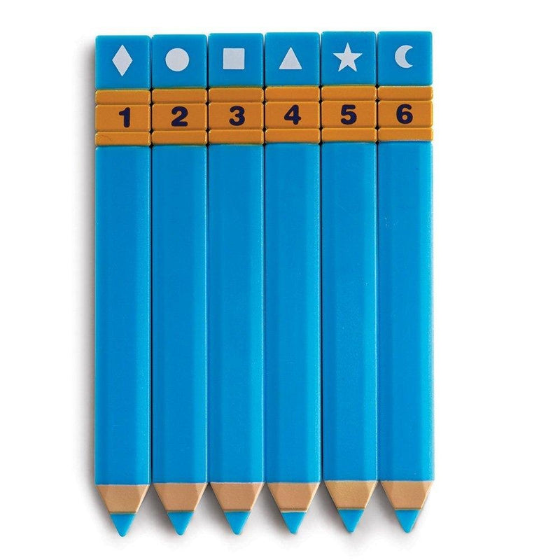 [Australia - AusPower] - Learning Resources Student Grouping Pencils,Multicolor,4 1/2 x 4/2 in 