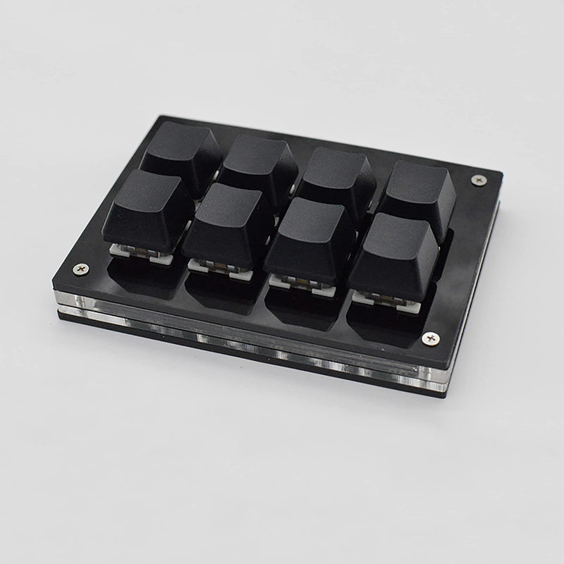 [Australia - AusPower] - LICHIFIT 8 Keys Keyboard USB Interface Custom Copy Paste Shortcuts Mini Mechanical Keyboard for SayoDevice 