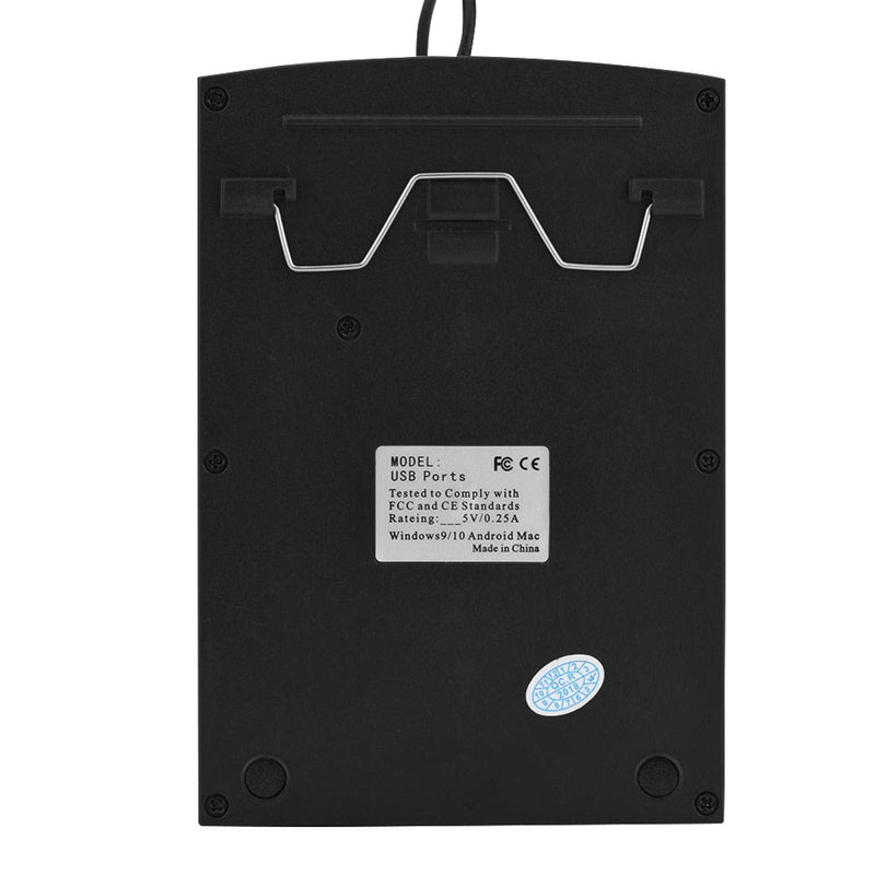 [Australia - AusPower] - USB Numeric Keypad, Portable Slim Mini Number Pad for Laptop Desktop Computer PC, Full Size 19 Key, Big Print Letters, for Windows 7/8/9/10/for iOS/for Android 