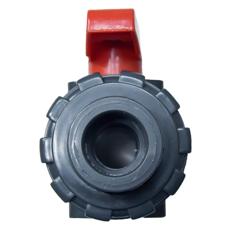 [Australia - AusPower] - FangKingNo 3/4In PVC Double True Union Ball Valve Socket (Slip) with Full Port ,PVC fittings Coupling Pipe connect for water supply and agricultrue water system ASTM F1970 EPDM O-Rings (3/4“) 3/4“ 