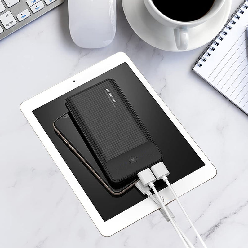 [Australia - AusPower] - Portable Charger, Mobile Phone External Battery Pack, Spare Charger, 20000mah Large Capacity Wireless Mobile Power Bank, with Led, Compatible with iPhone Android Mobile Phone Power Bank 939 